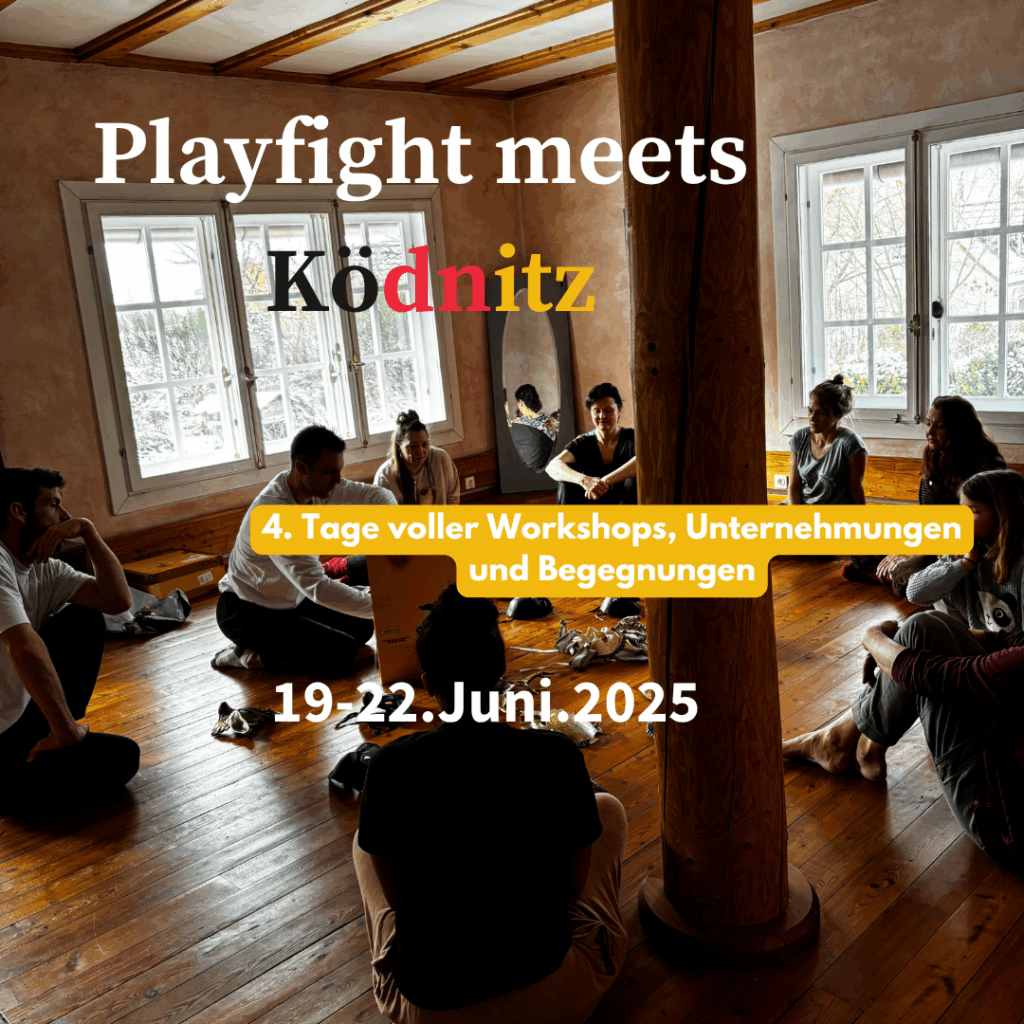 Workshop und Kurzurlaub Theater, Masken Theater Playfight, Selbstverteidigung, Ködnitz, Masken Workshops